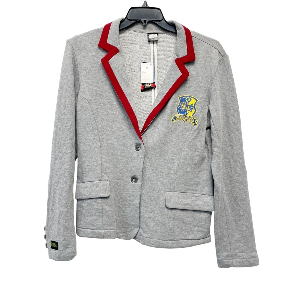 New Beetlejuice Medium Beetlejuice Astrid Lightweight Graphic Blazer Womens